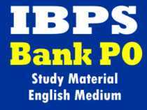 IBPS Bank Po Study Material English Medium