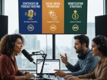 Online Course Certificate in Podcast Hosting, Social Media Promotion, Monetization Strategies